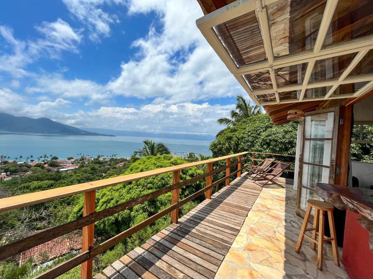 Chale Com Vista Para O Mar Ilhabela Exterior foto