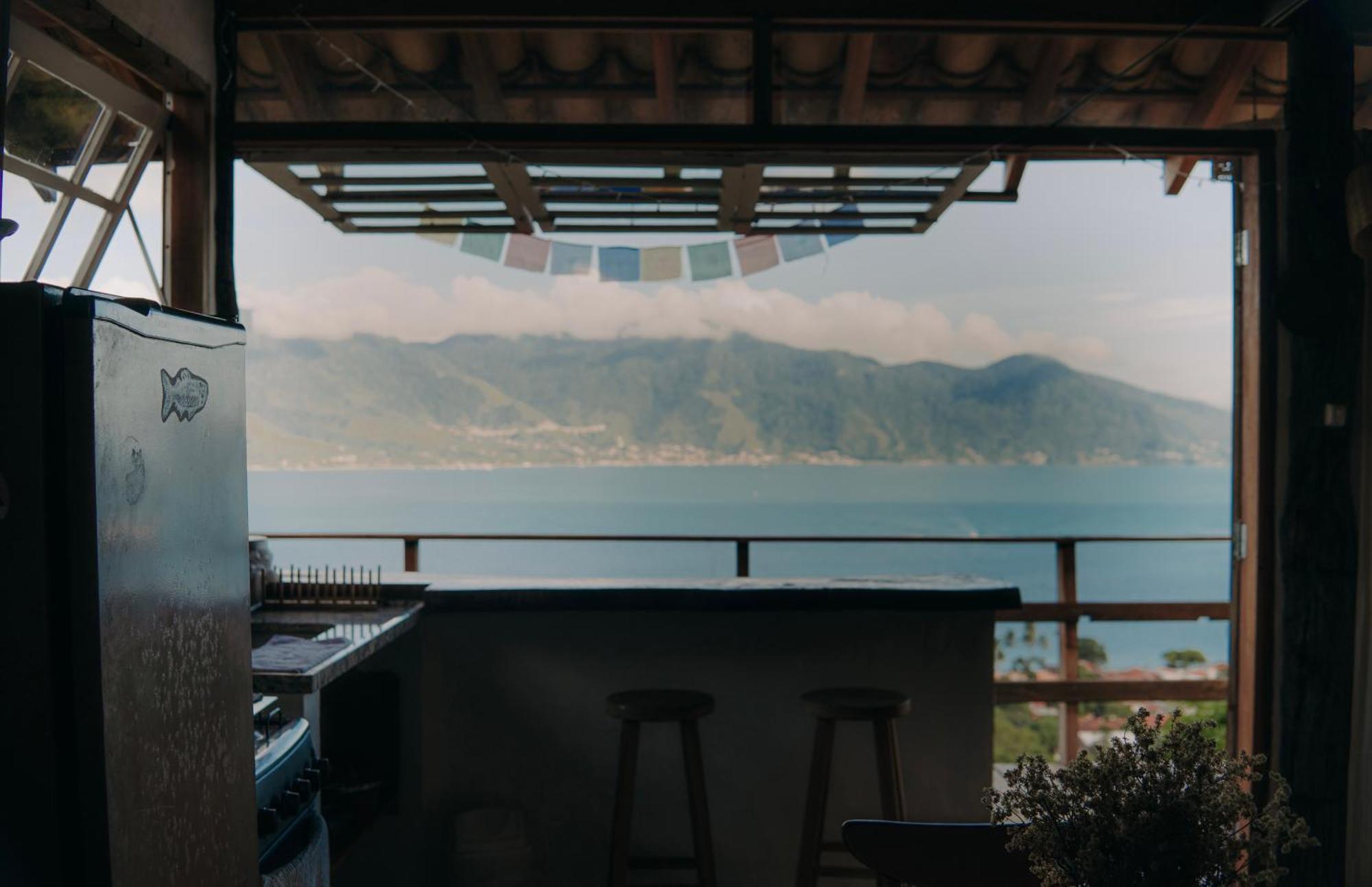 Chale Com Vista Para O Mar Ilhabela Exterior foto